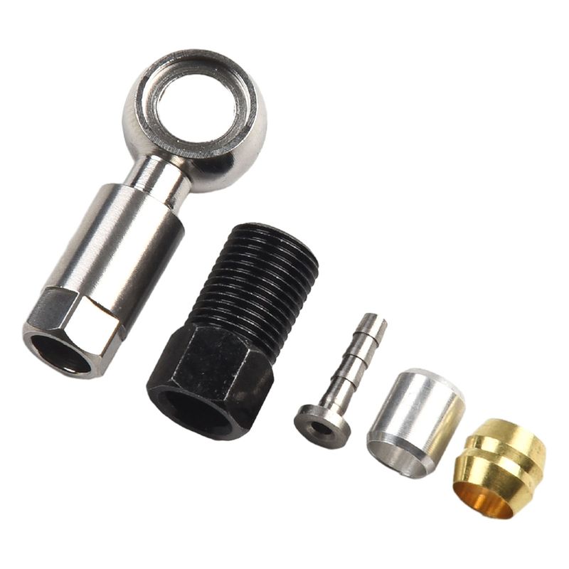 Cavo terminale banjo set inserto di collegamento ago olio testa oliva per-Shimano tubo flessibile disco idraulico Bh90 Cycg accessori freno_voghion.com