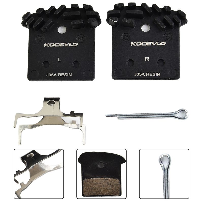 1 Pair Kocevlo L05A Resin ICE Pad Silent Effect For SHIMANO Road Disc Brake Wear Resistance Caliper Up L03A/L02A_voghion.com