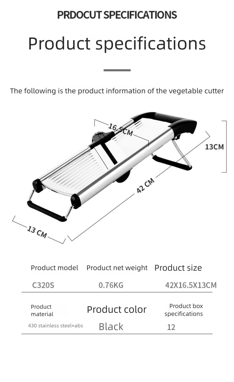 Râpe multifonctionnelle en acier inoxydable pour légumes, râpe à pommes de terre et trancheuse - gadget de cuisine_voghion.com