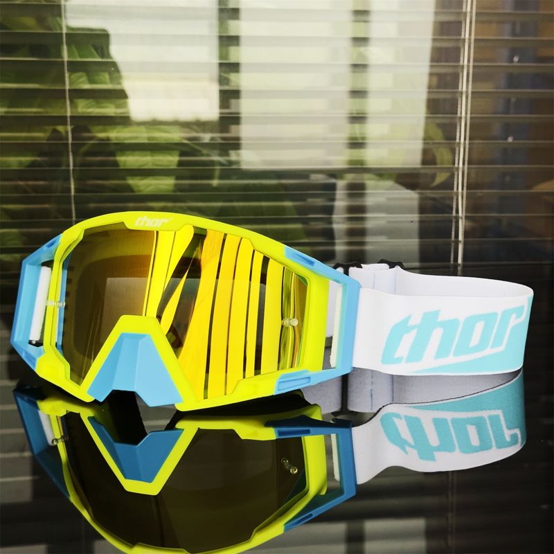 Lunettes de protection pour casque de moto Thor, coupe-vent, transparentes, pour machine_voghion.com