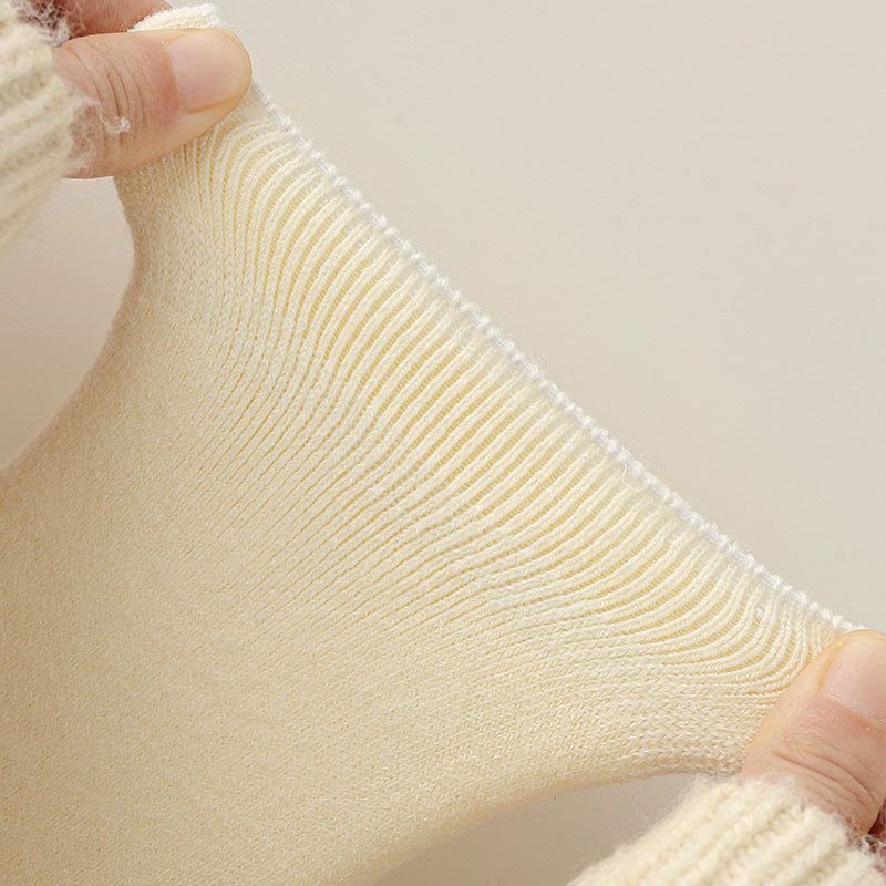 Calzini in spugna ispessiti da donna Calzini invernali in spugna ispessiti Calzini casual a tubo medio Calzini in cotone Calzini caldi da donna Calzini larghi in lana_voghion.com