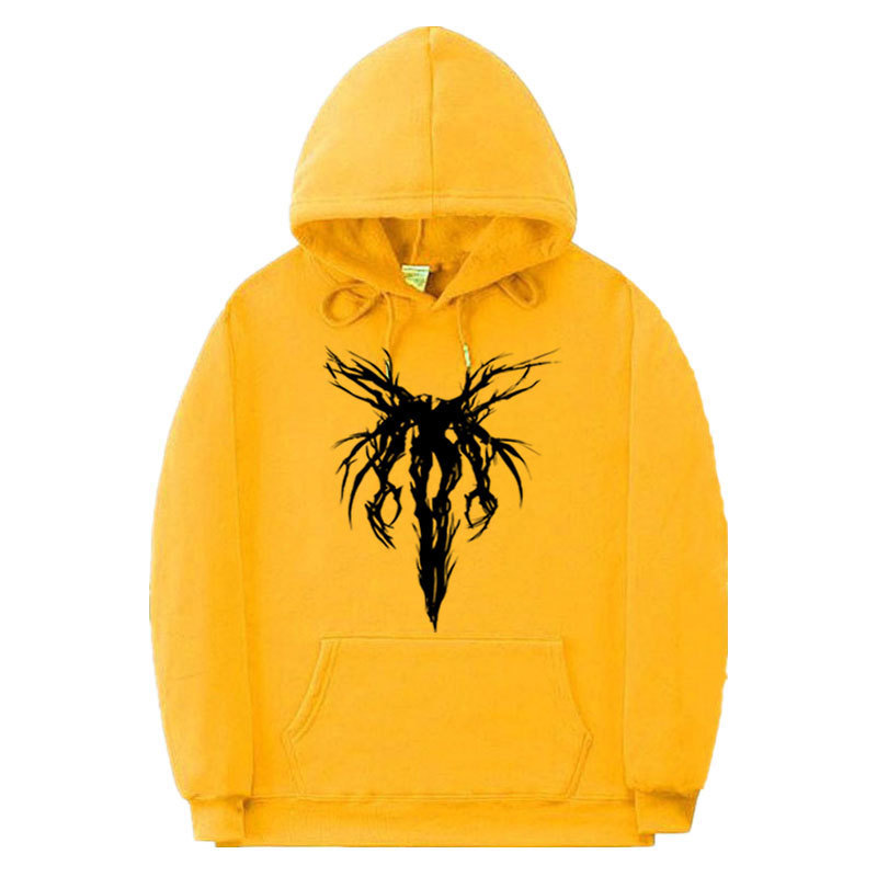 Ropa para hombre Sudadera oscura Sudadera con capucha para hombre y mujer Sudadera con capucha gótica Harajuku para parejas Sudadera con capucha deportiva informal de talla grande_voghion.com