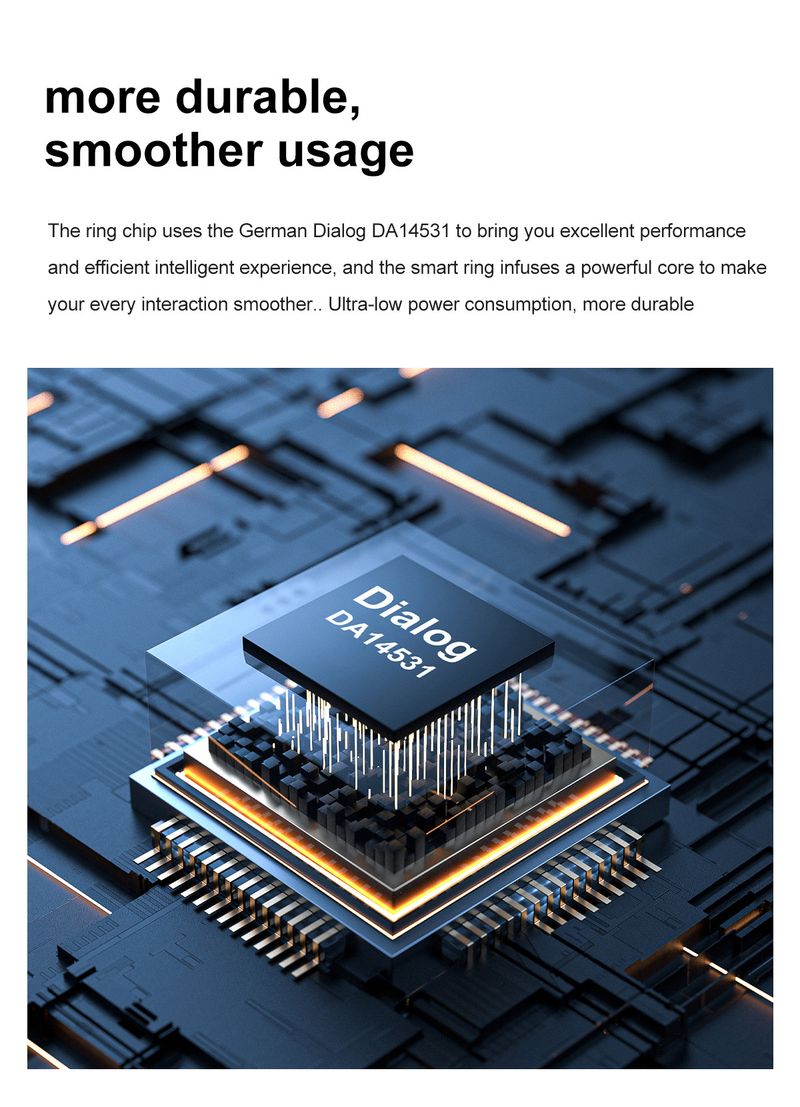 Rings Waterproof Multi Functional Heart Rate Blood Oxygen Health Sleep Monitoring Smart Ring With Charging Case Smart Ring_voghion.com