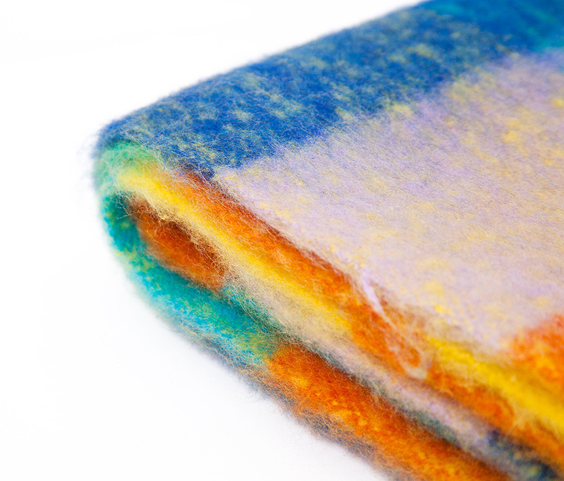 Avancerad känsla för enkel fritid män och kvinnor tofs pläd förtjockad varm höst och vinter 2023 modeller imitation mohair jacquard hals halsduk scarf_voghion.com