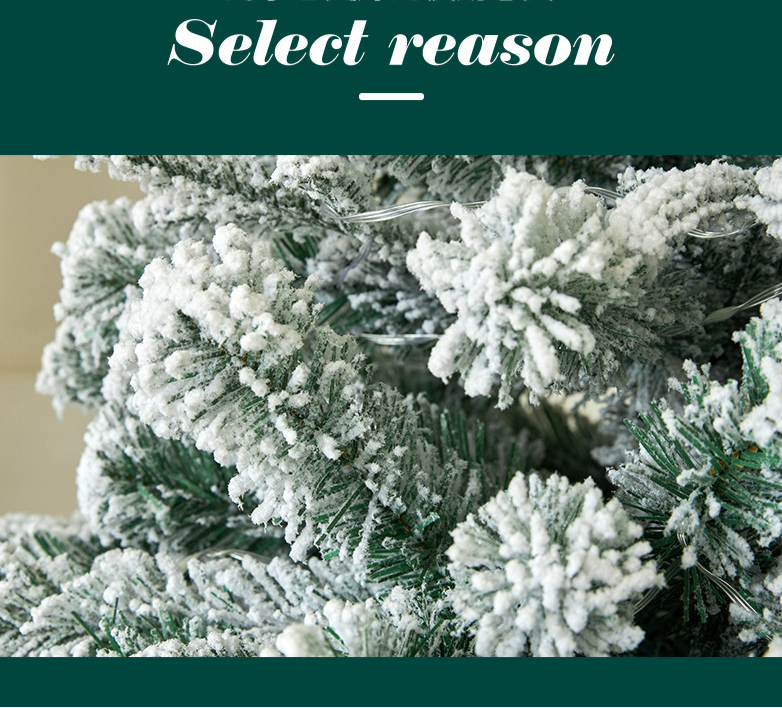 Weihnachtsbaum Weihnachtsdekoration Multi-Size-Simulation Mixed Leaf Verschlüsselung Home Holiday Mall Dekoration_voghion.com