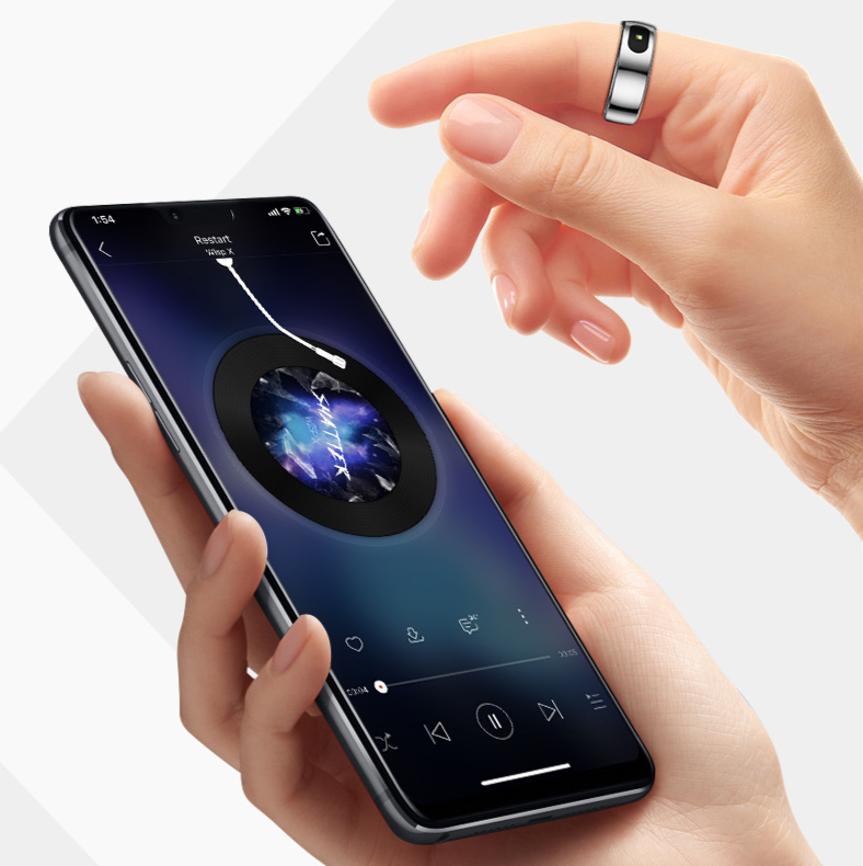 Smart Activity Trackers Hot Selling Remote Control Ring Sleep Exercise Body Temperature Blood Oxygen Heart Rate Menstrual Smart Ring_voghion.com