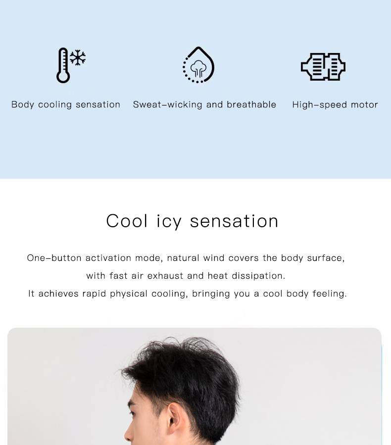 Kühlende Arbeitsjacke für Herren mit eingebautem Ventilator, wiederaufladbar, Sicherheitsarbeitskleidung für den Sommer zum Schweißen und Bauen – atmungsaktive Kleidung zum Wärmeabbau_voghion.com