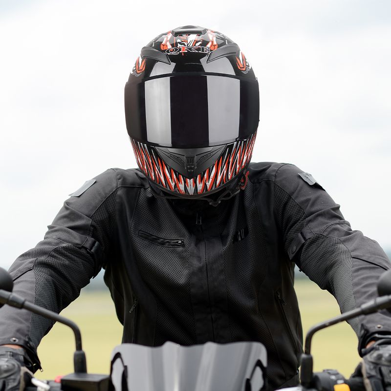 Motorradhelm Clown Full Face Racing Motocross Helm Flip Up Moto Erwachsene Motorrad Street Touring Reiten Casco Capacete_voghion.com