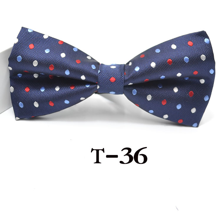 Men's Ties & Handkerchiefs business formal wear, jacquard bow tie, groom, best man, emcee, bow tie, ready stock wholesale available_voghion.com