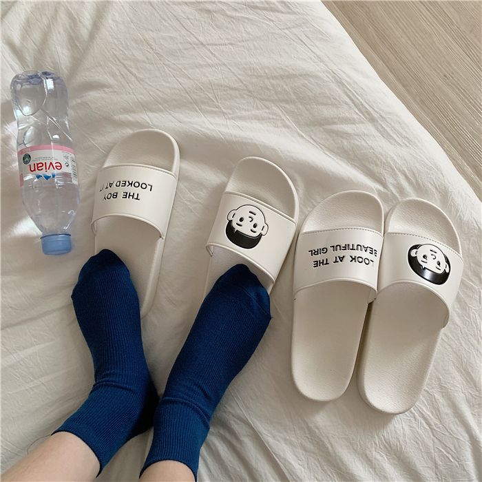 Thin Strip Ins Hong Kong Style Trendy Flats Slippers_voghion.com