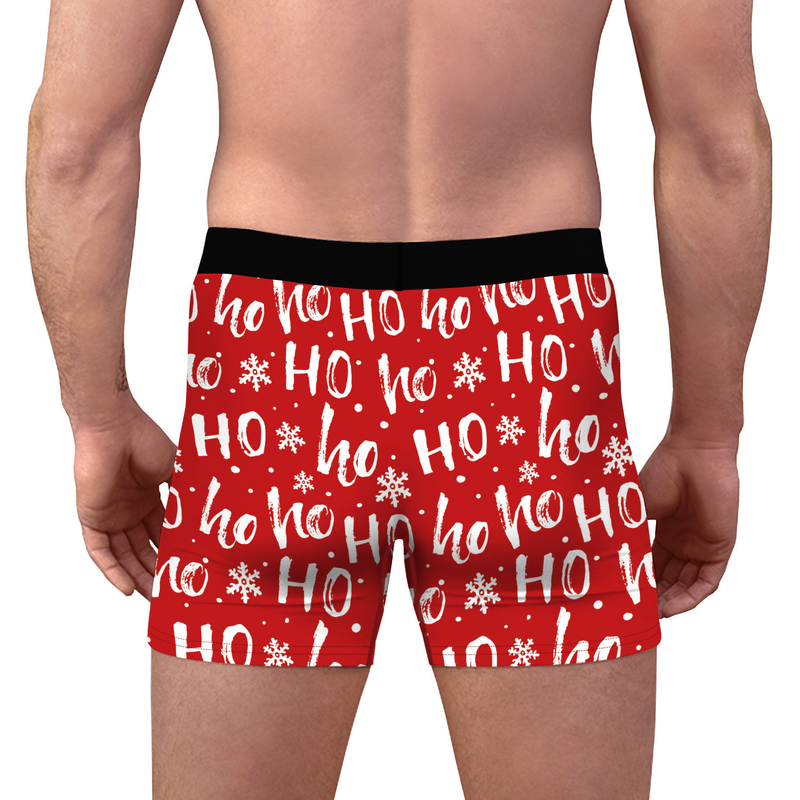 Paresseux de Noël, impression numérique 3D, sous-vêtements confortables pour hommes, pantalons à coins plats en Polyester respirant_voghion.com