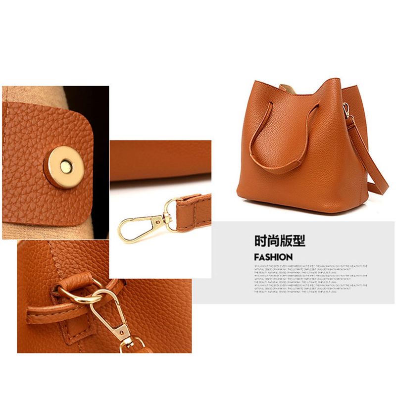4Pcs Women Bags Set Purse Shoulder Handbag Tote Messenger Satchel Bag Crossbody Card For Case Holder Wallet For Girls Lady_voghion.com