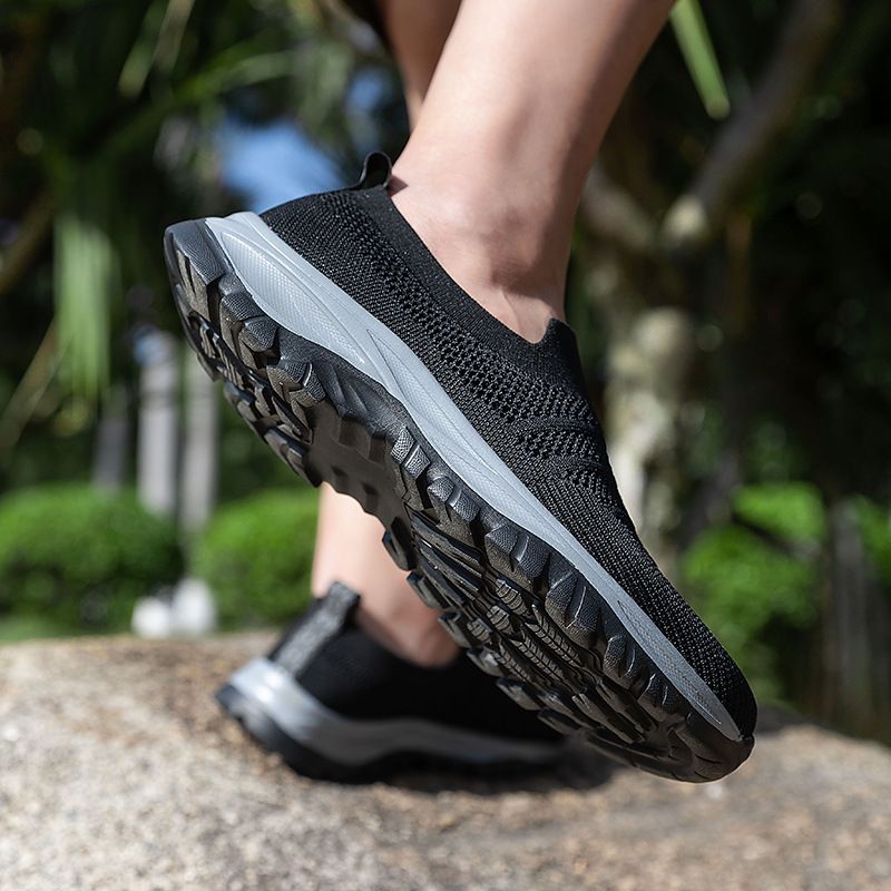 Chaussures d'été respirantes en maille creuse pour hommes, chaussures d'alpinisme antidérapantes pour la pêche amphibie 6E3_voghion.com