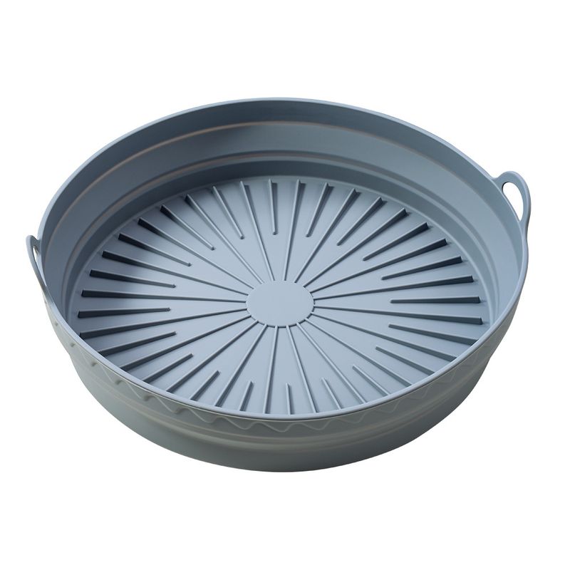 Airfryer Siliconen Bakplaat Multifunctionele Bakplaat Voedselveilige Bakplaat Hoge Temperatuur Opvouwbare Plaat_voghion.com