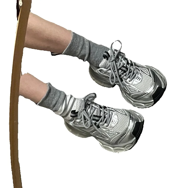 Autumn And Winter Multifunctional Height Increasing Thick Bottom Sneakers Fashionable Versatile Wear Comfortable Lightweight_voghion.com