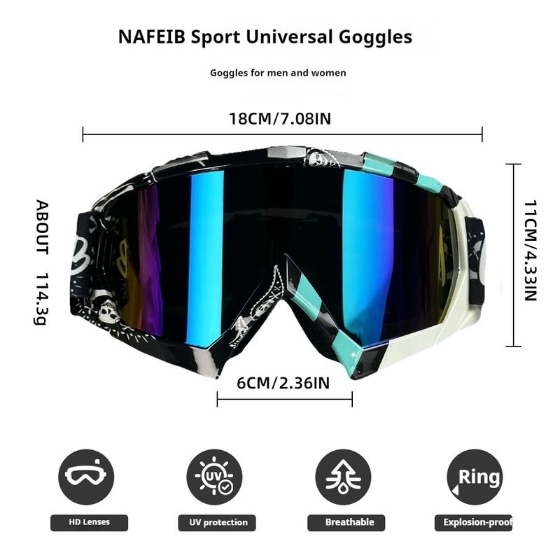 Nieuwe rijbrillen, motorcrossbrillen voor buitensporten, skibrillen, winddichte ATV-brillen_voghion.com