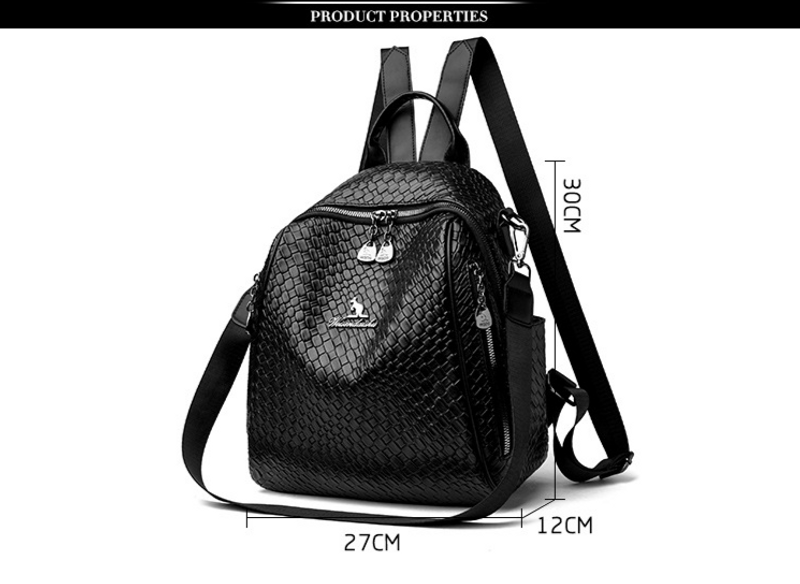 Women's high-quality 2023 autumn and winter New fashionable all-match portable shoulder bag large capacity backpack_voghion.com