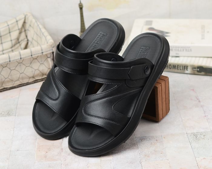 Sandali estivi casual con suola spessa per papà di mezza età e anziani_voghion.com