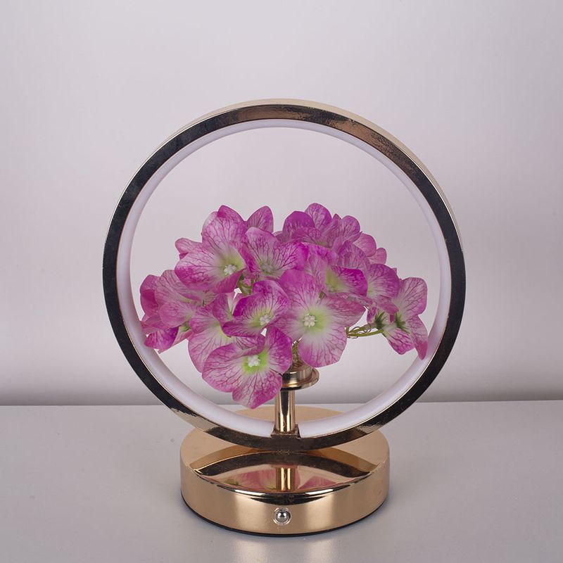 Neu Runde schreibtisch simulierte bestickte ball blume, kleine nachtlicht, nacht lampe, dekorative ornament,_voghion.com