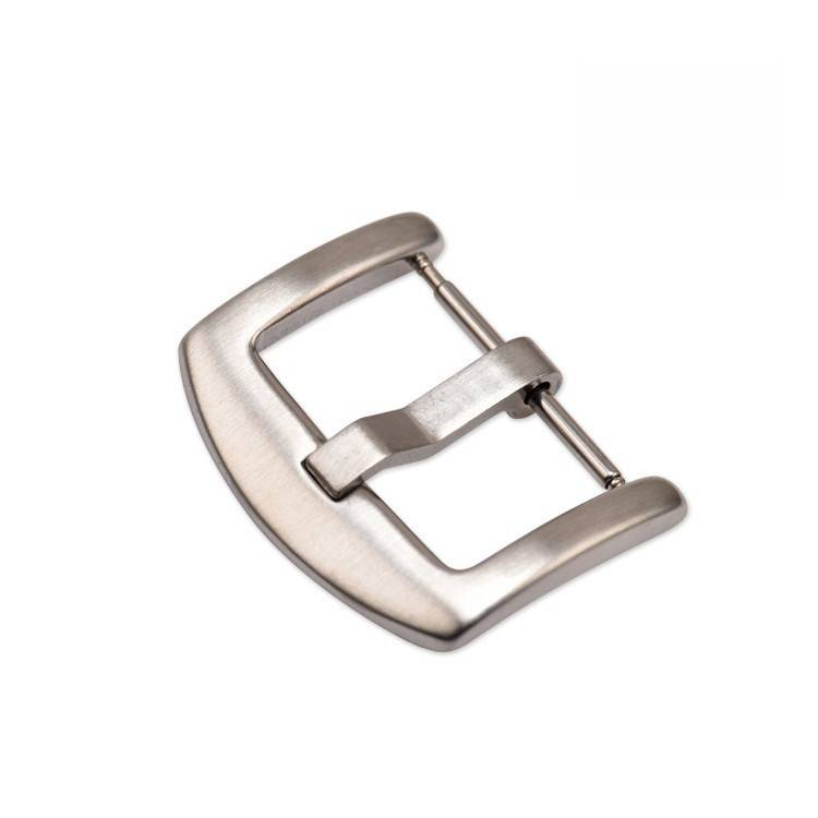 Silikonowa klamra do zegarka Wysokiej jakości klamra do ciśnienia oleju Klamra ze stali nierdzewnej z igłą Metalowa klamra do zegarka 20 mm22 mm Akcesoria do zegarków_voghion.com