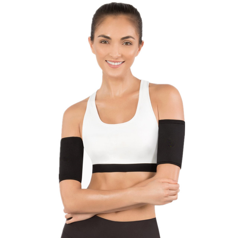Armbinden Damen Fitness Gummi Schweiß Arm Ärmel Yoga Sport Handschuhe Körperformung Hand Arm Ärmel_voghion.com