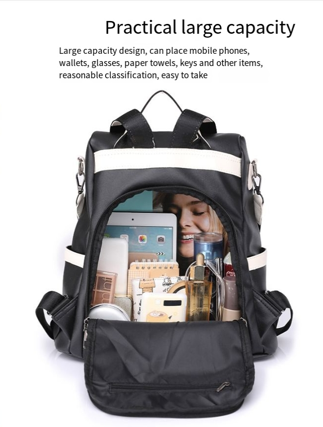 Nouveau sac pour femmes 2023 début d'automne mode sac à dos élégant grande capacité étudiant PU voyage sac à dos pour femmes_voghion.com