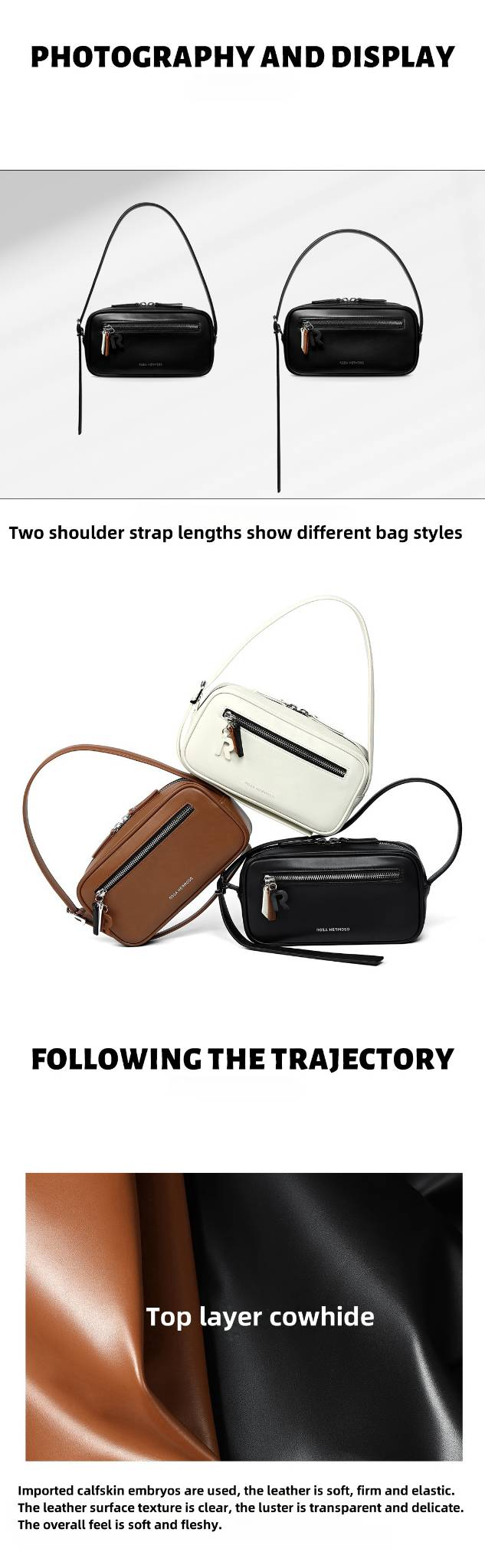 Echtes leder reine farbe frauen handtasche high-end-gefühl erste-schicht rindsleder boston tasche heißer verkauf modische kamera tasche_voghion.com
