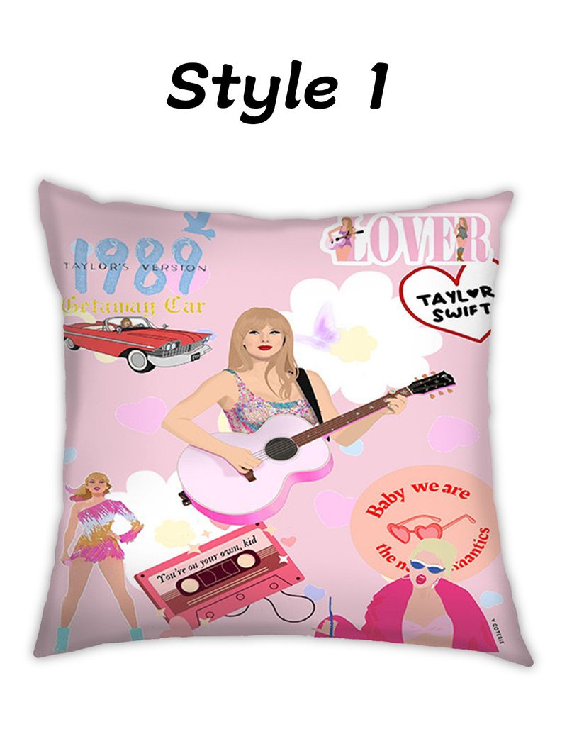 Federe per cuscini di Taylor Swift, copricuscini per divani con merchandising della cantante, regali a tema Natale, Halloween e Ringraziamento_voghion.com