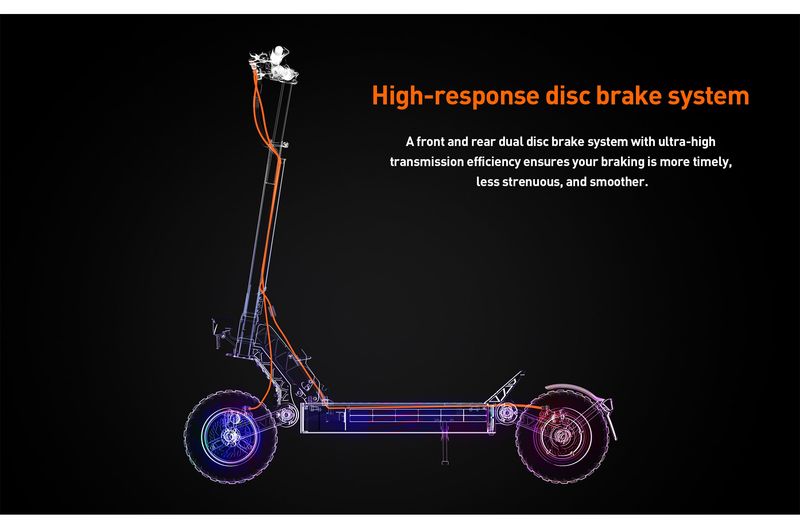 JOYOR S8 Electric Scooter 600W Motor 48V26AH Battery With Turn Signal E-Scooter Adult City Commuter Fold Travel Scooter 10 Inch_voghion.com