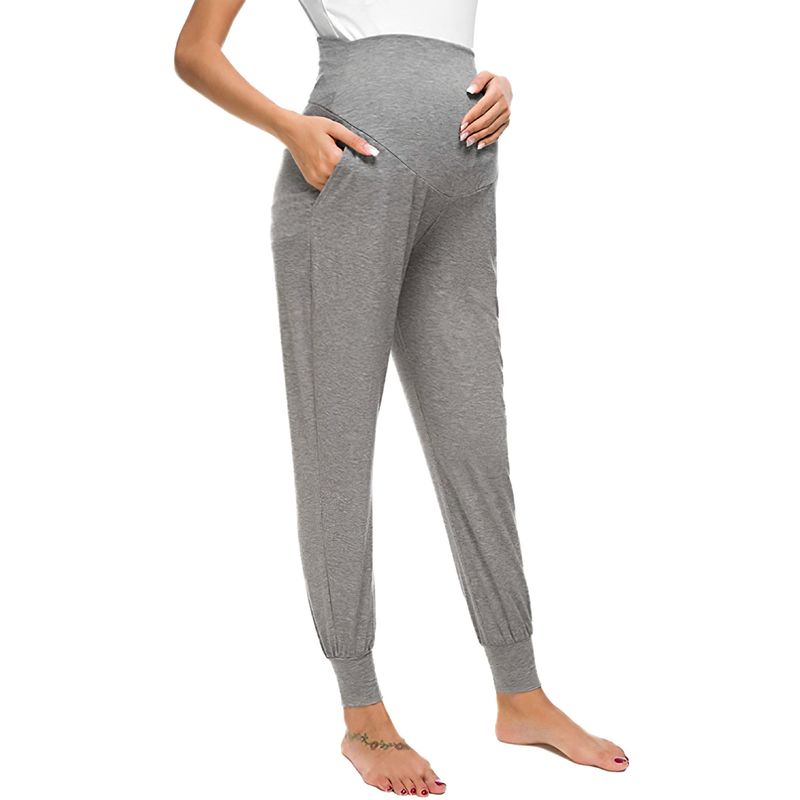 Family matching women's maternity pants_voghion.com