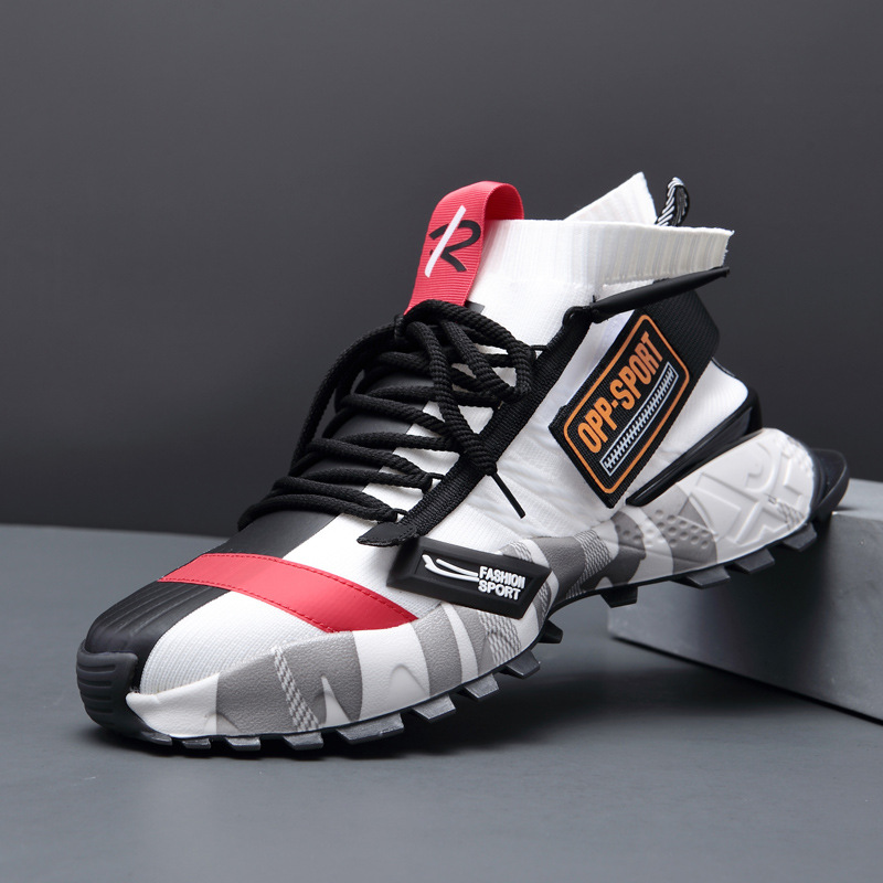 Neue leichte und atmungsaktive Mesh-Laufschuhe aus gewebtem Mesh für Herren, trendige Jugendschuhe_voghion.com