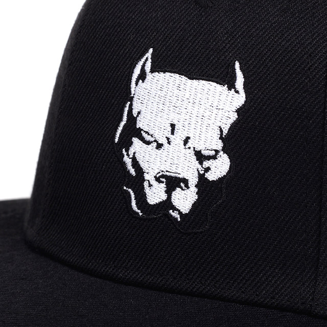 Men Women Pitbull Dog Baseball Cap for Hip Hop Cotton Trucker Caps Bone Dad Hat Adjustable snapback hats gorras_voghion.com