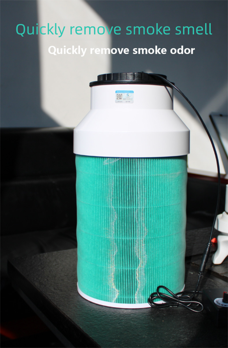 62W Powerful Air Purifier Homemade Formaldehyde Pet Hair Removal Smog Secondhand Dust PM2.5_voghion.com