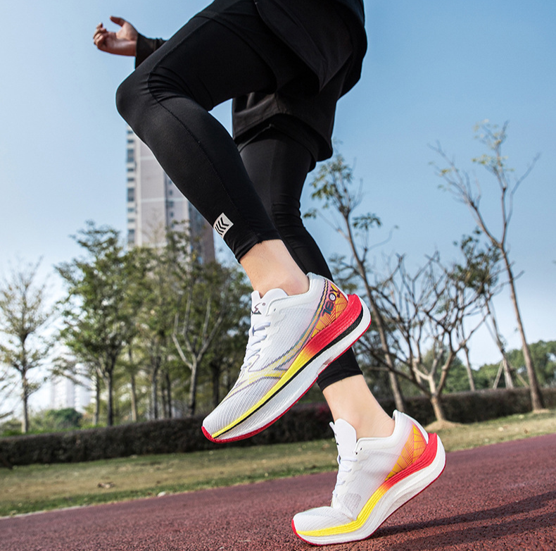 Ano do Dragão Edição Limitada Verão Masculino Luminoso Feminino Malha Respirável Corrida Noturna Estudante Casal Tênis_voghion.com