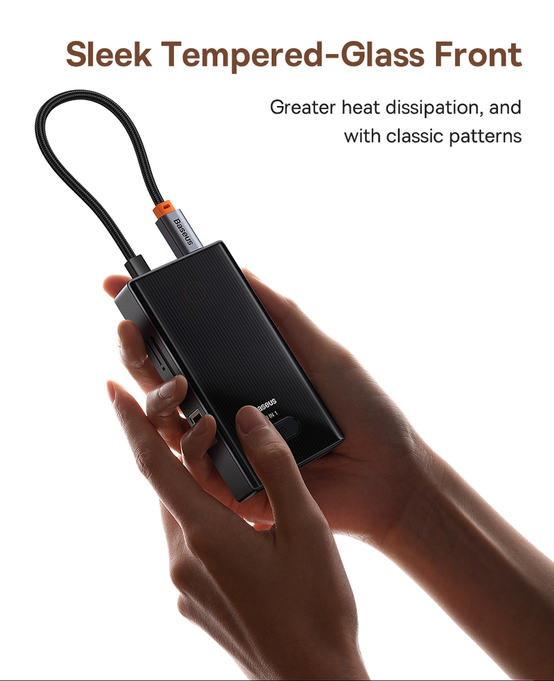 Hub USB-C Baseus 4K à 60 Hz compatible HDMI avec 2 ports USB 3.0, USB-C, USB 2.0, port Internet et lecteur de cartes SD et TF pour MacBook et ordinateurs portables USB-C_voghion.com
