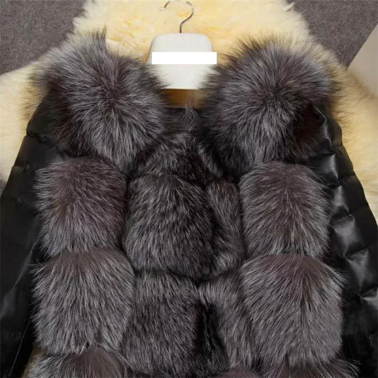 Modischer Kunstpelzmantel für Damen, Slim-Fit-Lederjacke_voghion.com