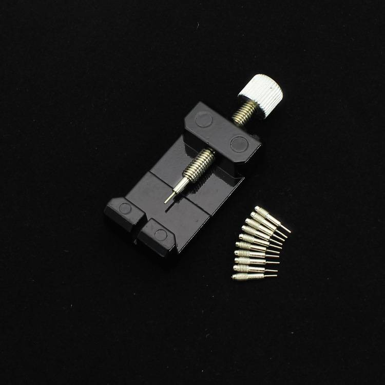 Senden Sie zehn Stifte Werkzeug zum Entfernen des Uhrenarmbands Metallarmband Uhreneinsteller Stahlbandschneider Bandentferner Uhrenwartung_voghion.com