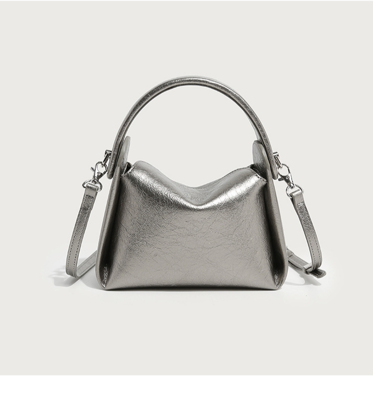 Women's Bag crack soft cigarette case bag handbag niche simple shoulder crossbody portable Bag_voghion.com