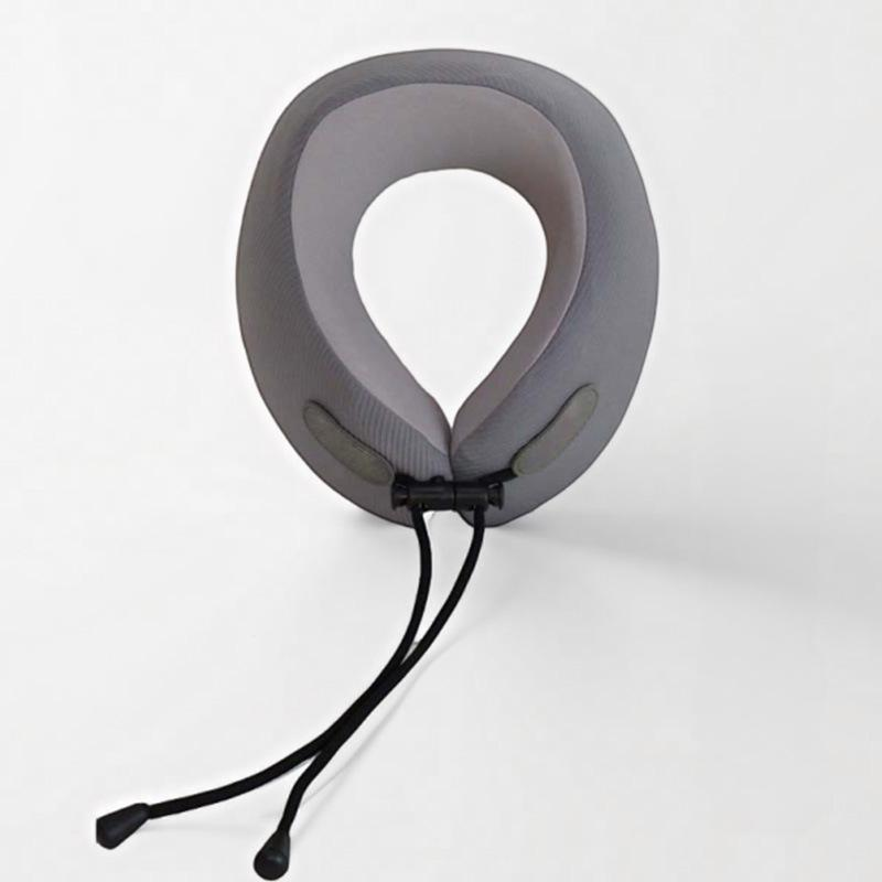 Nackenkissen aus Memory-Schaum, ergonomisches U-förmiges Reisekissen für Büro und Auto, tragbare Nackenstütze, lindert Nackenschmerzen_voghion.com