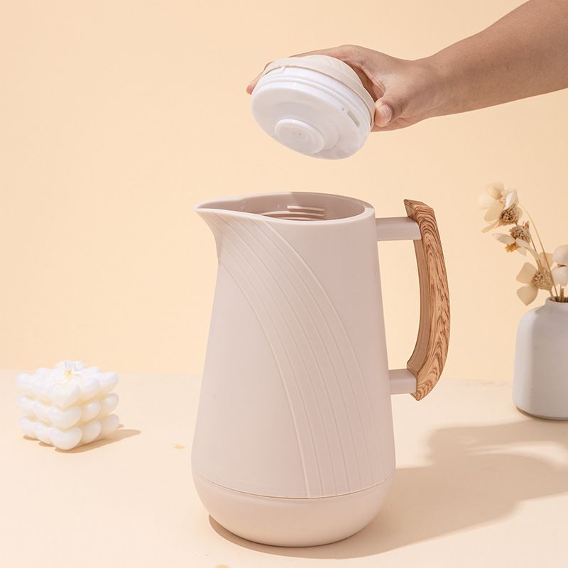 Oală de cafea Fierbător de uz casnic Fierbător curcubeu Sticlă termo de mare capacitate Oală termoizolatoare Fierbător de ceai nordic_voghion.com