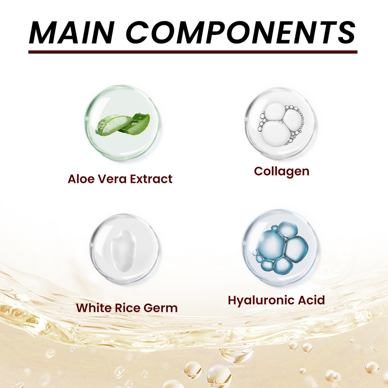 OUHOE White Rice Skin Rejuvenating&Moisturizing Cream to weaken fine lines, tighten pores, remove acne, moisturize,_voghion.com