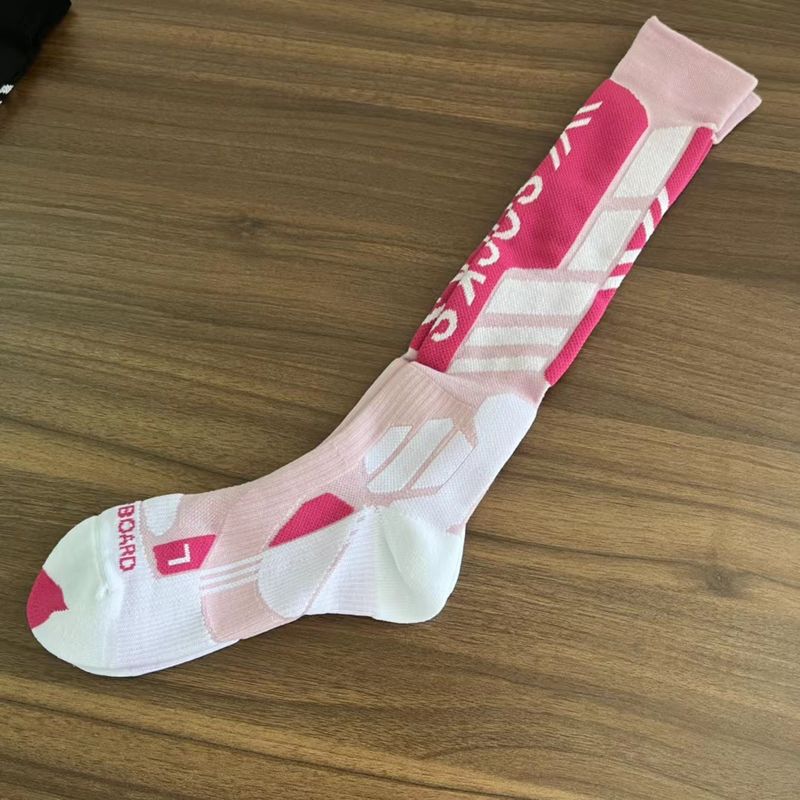 Winter new XB snowboard professional skiing for both men and women, high tube warm outdoor hiking socks_voghion.com