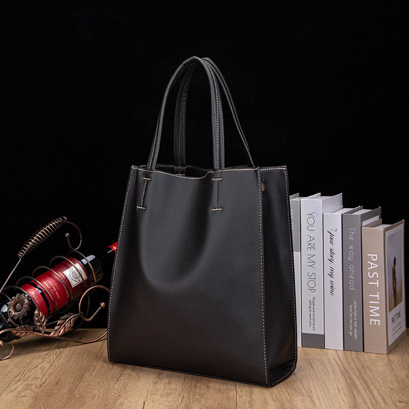 Borse da uomo alla moda, semplici, da tenere a mano, per mamma e bambino, grandi capacità, in pelle, casual, borsa a tracolla_voghion.com