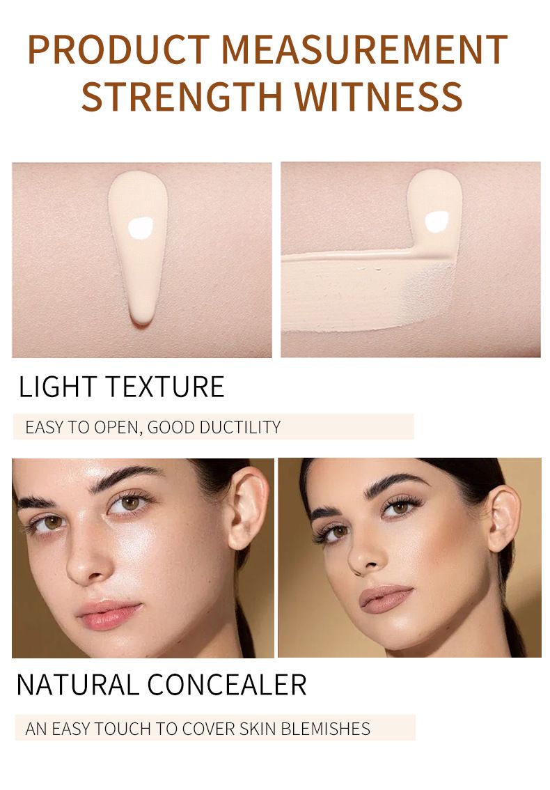 OCHEALbb Cream Plain Isolation Cream Aufhellender Hautton Flüssige Foundation Concealer Langanhaltend und nicht leicht zu entfernen Make-up-Grundierung 3 Jahre lang_voghion.com
