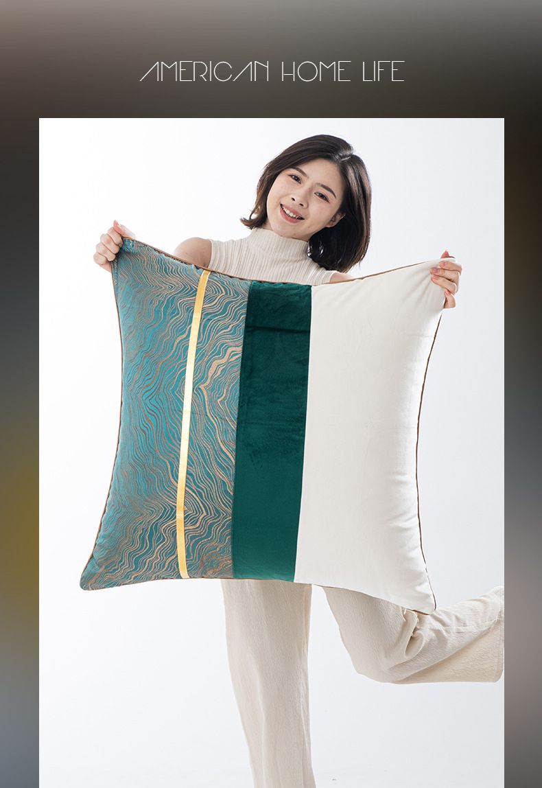 Luxury Throw Pillow Covers - Premium Velvet Cushion Covers For Sofa & Bed Elegant Home Decor (18x18 Inch Zipper Closure Set Of 2 No Insert Included)_voghion.com