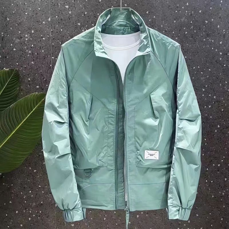 Ανδρικό ελαφρύ πολυτελές 2024 Άνοιξη και Φθινόπωρο Νέα κορεατική έκδοση πλυμένο λεπτό σακάκι casual ruffian όμορφος κορυφαία μοντέρνα μάρκα_voghion.com