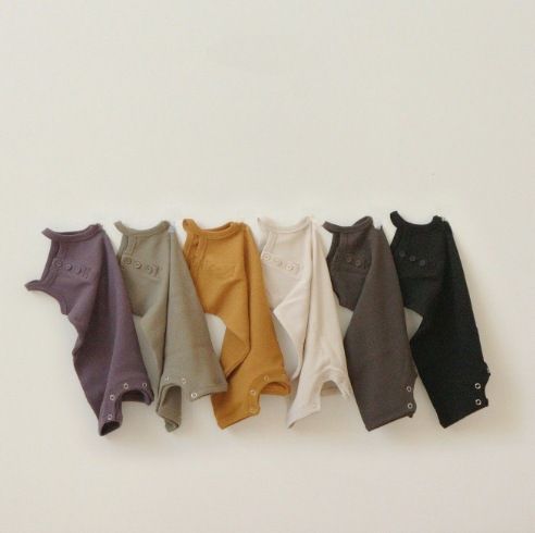 Pijamas de estilo coreano para niños, chaleco para bebé, pantalones cortos para el hogar, ropa informal de punto para niñas_voghion.com