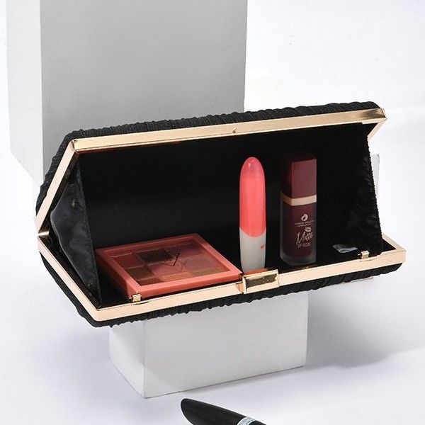 Borsa per telefono leggera, piccola, quadrata, da sera, da banchetto, dal design semplice e antirughe_voghion.com