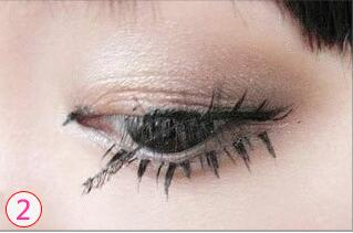 018 Une paire de faux cils purs faits à la main naturel maquillage nu faux cils_voghion.com