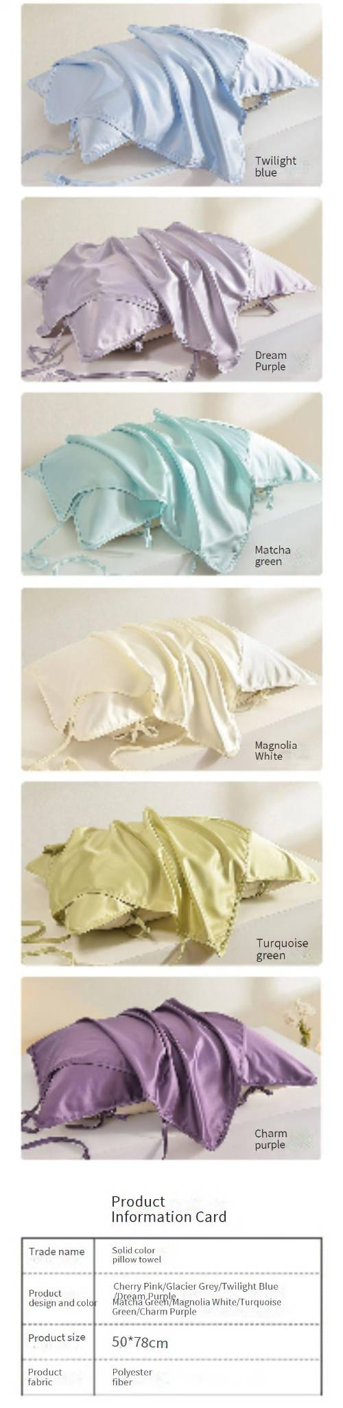 Cooling Bamboo Fiber Pillowcase - Breathable & Washable For Summer Ultra-Smooth & Skin-Friendly (Standard/Queen Size Classic White)_voghion.com